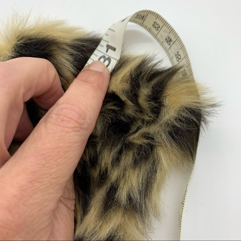 ❗️LAST 1❗️ Crewcuts J. Crew Leopard Faux Fur Scarf Girl’s OS - Picture 9 of 9